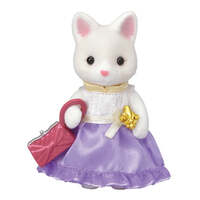 SYLVANIAN FAMILIES 6003 TOWN GIRL SERIES SILK CAT