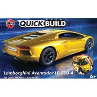 AIRFIX J6026 LAMBORGHINI AVENTADOR LP 700-4 QUICKBUILD PLASTIC MODEL KIT