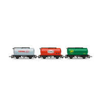 HORNBY R6891 PETROL FUEL TANKERS THREE PACK 00 GAUGE