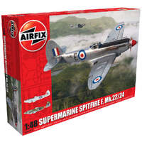 AIRFIX 06101A SUPERMARINE SPITFIRE MK22/24 1:48 PLASTIC MODEL KIT