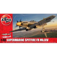 AIRFIX 05135 SUPERMARINE SPITFIRE FR MK XIV 1/48 SCALE PLANE PLASTIC MODEL KIT