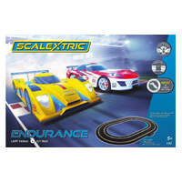 SCALEXTRIC C1399 ENDURANCE LMP YELLOW / GT RED SLOT CAR SET