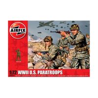 AIRFIX A00751 WW2 US PARATROOPS MODEL FIGURES 1/72