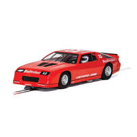 SCALEXTRIC C4073 CHEVROLET CAMARO IROC-Z NO.12 RED SLOT CAR