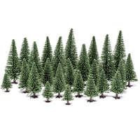 HORNBY R7199 FIR TREES 5 - 14CM H0 AND 00 GAUGE MODEL RAILWAY SCENICS 20 PIECES