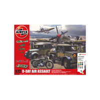 AIRFIX 50157A D-DAY 75TH ANNIVERSARY AIR ASSAULT 1/72 PLASTIC MODEL KIT