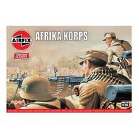 AIRFIX A00711V AFRIKA KORPS VINTAGE MODEL FIGURES 1:76 PLASTIC MODEL KIT