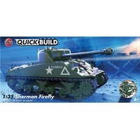 AIRFIX J6042 SHERMAN FIREFLY QUICKBUILD 1/35 SCALE PLASTIC MODEL KIT