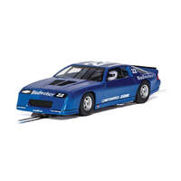 SCALEXTRIC C4145 1:32 CHEVROLET CAMARO IROC-Z BLUE NO.22 SLOT CAR