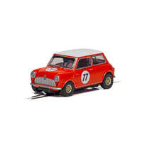 SCALEXTRIC C4154 AUSTIN MINI COOPER S - ANDREW/MIKE SLOT CAR