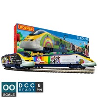 HORNBY R1253 EUROSTAR THE BEATLES YELLOW SUBMARINE 00 GAUGE TRAIN SET