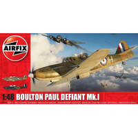 AIRFIX A05128A BOULTON PAUL DEFIANT MK.I 1/48 SCALE AIRCRAFT PLASTIC MODEL KIT