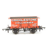 HORNBY R6949 CRIGGLESTONE COLLIERIES 6 PLANK WAGON NO 222 00 SCALE GAUGE