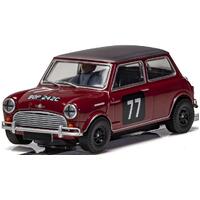 SCALEXTRIC C4238 AUSTIN MINI COOPER S BROADSPEED 1/32 SCALE SLOT CAR