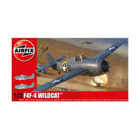 AIRFIX A02070A GRUMMAN F4F-4 WILDCAT PLASTIC MODEL KIT