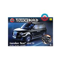 AIRFIX J6051 QUICK BUILD LONDON TAXI LEVC TX PLASTIC MODEL KIT