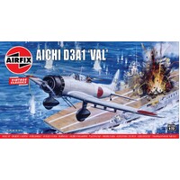 AIRFIX A02014V AICHI D3A1 'VAL' 1/72 SCALE PLASTIC MODEL KIT