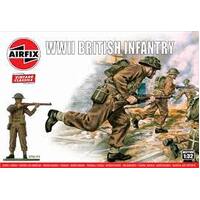 AIRFIX A02718V VINTAGE CLASSICS WWII BRITTISH INFANTRY 1/32 SCALE PLASTIC MODEL KIT