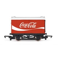 HORNBY R60013 COCA-COLA REFRIGERATED VAN RAILWAY MODEL