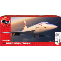 AIRFIX 50189 THE LAST FLIGHT OF THE CONCORDE 1/144 SCALE PLASTIC MODEL GIFT SET