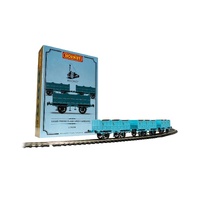 HORNBY R40102 L&MR OPEN CARRIAGE PACK ERA 1 OO GAUGE PACK OF 3