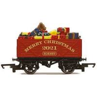 HORNBY R60015 CHRISTMAS 7 PLANK WAGON 2021