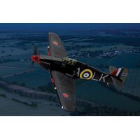 CORGI AA27608 HAWKER HURRICANE MK.1 LIMITED EDITION SQN LDR IAN RICHARD 'WIDGE' GLEED 1:72 SCALE DIECAST MODEL PLANE