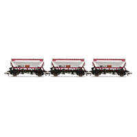 HORNBY R60071 CDA HOPPER WAGONS THREE PACK EWS ERA 9 OO GAUGE MODEL RAILWAY ROLLING STOCK