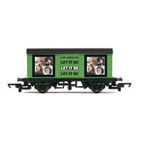 HORNBY R60153 THE BEATLES 'LET IT BE' WAGON LWB VAN OO GAUGE MODEL RAILWAYS ROLLING STOCK