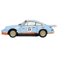 SCALEXTRIC C4304 PORSCHE 911 CARRERA RSR 3.0 GULF RACING NUMBER 31 SLOT CAR