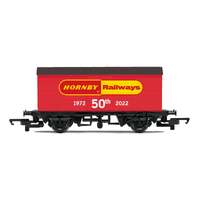 HORNBY R60086 00 RAILWAYS 50TH ANNIVERSARY BOX VAN 1972 TO 2022