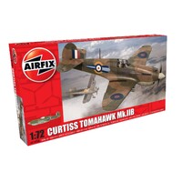 AIRFIX A01003A CURTISS TOMAHAWK MK11B 1:72 PLASTIC MODEL PLANE KIT