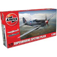 AIRFIX 2017A  SUPERMARINE SPITFIRE PR XIX 1:72 PLASTIC MODEL PLANE KIT