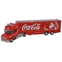 OXFORD 76TCAB004CC SCANIA T CAB COCA-COLA CHRISTMAS TRUCK 1/76 SCALE OO SCALE DIECAST COLLECTABLE