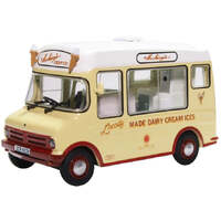 OXFORD 43CF002 BEDFORD CF ICECREAM VAN MORRISON HOCKINGS 1/43 SCALE DIE CAST COLLECTABLE