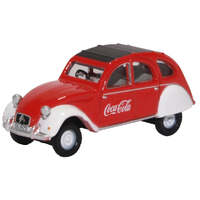 OXFORD 76CT007CC CITROEN 2CV COCA-COLA 1/76 SCALE OO SCALE DIECAST COLLECTABLE