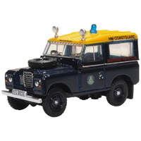 OXFORD 43LR3S007 LAND ROVER SERIES 3 SWB STATION WAGON-HM COASTGUARD 1/76 SCALE DIE CAST COLLECTABLE