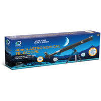 DISCOVERY ADVENTURES 40MM ASTRONOMICAL TELESCOPE 25-50X MAGNIFICATION