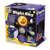 BRAINSTORM TOYS NIGHT SKY - SOLAR SYSTEM CONSTELLATIONS STARLIGHT AND MOONLIGHT PROJECTOR