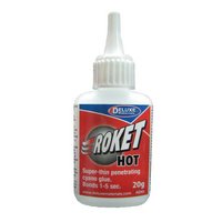 DELUXE MATERIALS AD43 ROKET HOT CA SUPER THIN PENETRATING CYANO GLUE