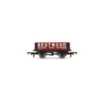 HORNBY 60094 4 PLANK WAGON BESTWOOD IRON WORKS OO GAUGE MODEL TRAIN ROLLING STOCK