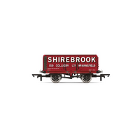 HORNBY 60097 7 PLANK WAGON SHIREBROOK NO.159 OO SCALE MODEL TRAIN