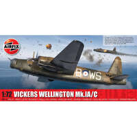 AIRFIX A08019A VICKERS WELLINGTON MK.IA/C 1:72 SCALE 141 PIECE PLASTIC MODEL KIT