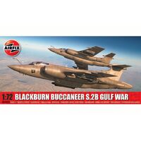 AIRFIX A06022A BLACKBURN BUCCANEER S.2B GULF WAR SKY PIRATES 1/72 SCALE PLASTIC MODEL KIT BOMBER