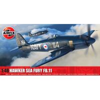 AIRFIX 06105A HAWKER SEA FURY FB.11 1/48 SCALE PLASTIC MODEL KIT