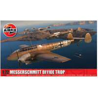 AIRFIX 03081A MESSERSCHMITT BF110E TROP 1/72 SCALE PLASTIC MODEL KIT FIGHTER