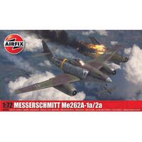 AIRFIX A03090A MESSERSCHMITT ME262A-1A/2A 1/72 SCALE PLASTIC MODEL KIT FIGHTER