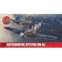 AIRFIX A02108A SUPERMARINE SPITFIRE MK.VC 1/72 SCALE PLASTIC MODEL KIT FIGHTER