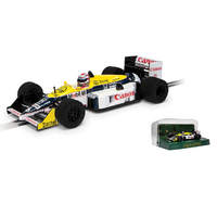 SCALEXTRIC C4309 WILLIAMS FW11 - NELSON PIQUET 1987 WORLD CHAMPION 1/32 SCALE SLOT CAR