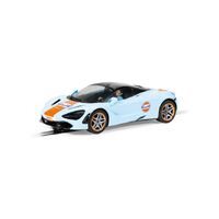 SCALEXTRIC C4394 MCLAREN 720S GULF RACING LIVERY 1/32 SCALE SLOT CAR